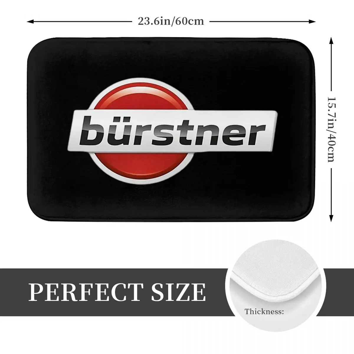 Burstner Caravan Doormat Kitchen Entrance Home Floor Mat Non-slip Carpet Rug for Bedroom Footpad Mats