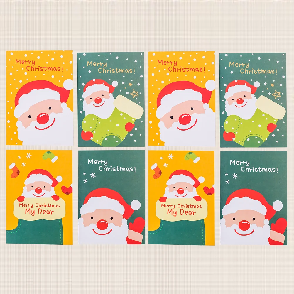 48 Pcs Notepad Student Notebook Writting Cartoon Christmas Themed Office School