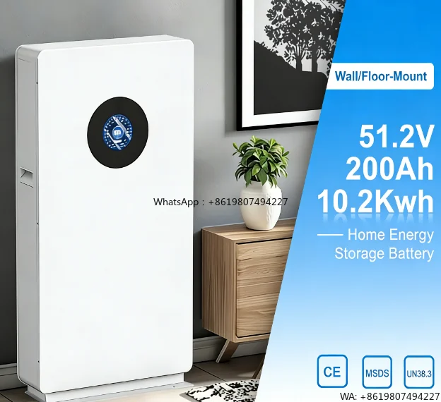 16kWh Home Energy Storage LiFePO4 Battery for Solar PV With Matched Inverter 5-20kWh Optional16kWh