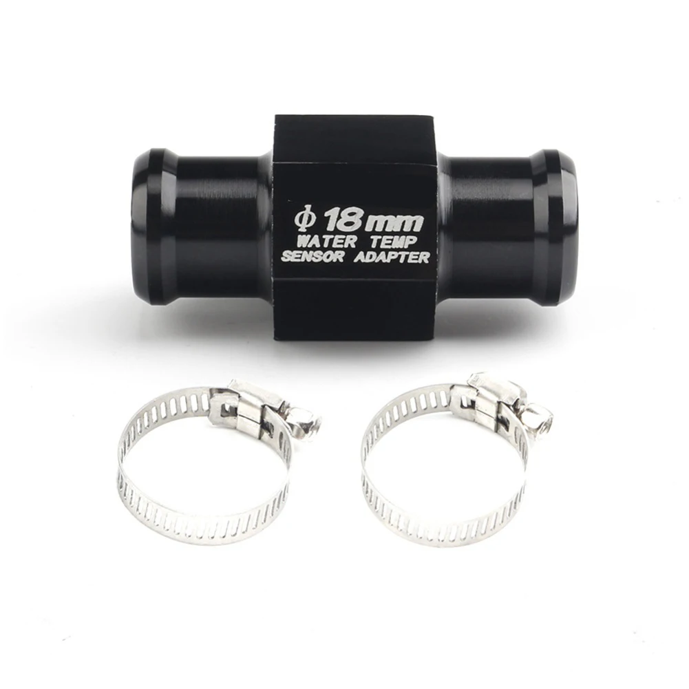 1pc Car Water Temperature Gauge Radiator Temperature Water Temperature Connector Pipe Sensor 16/18/20/22MM Hose Adapter