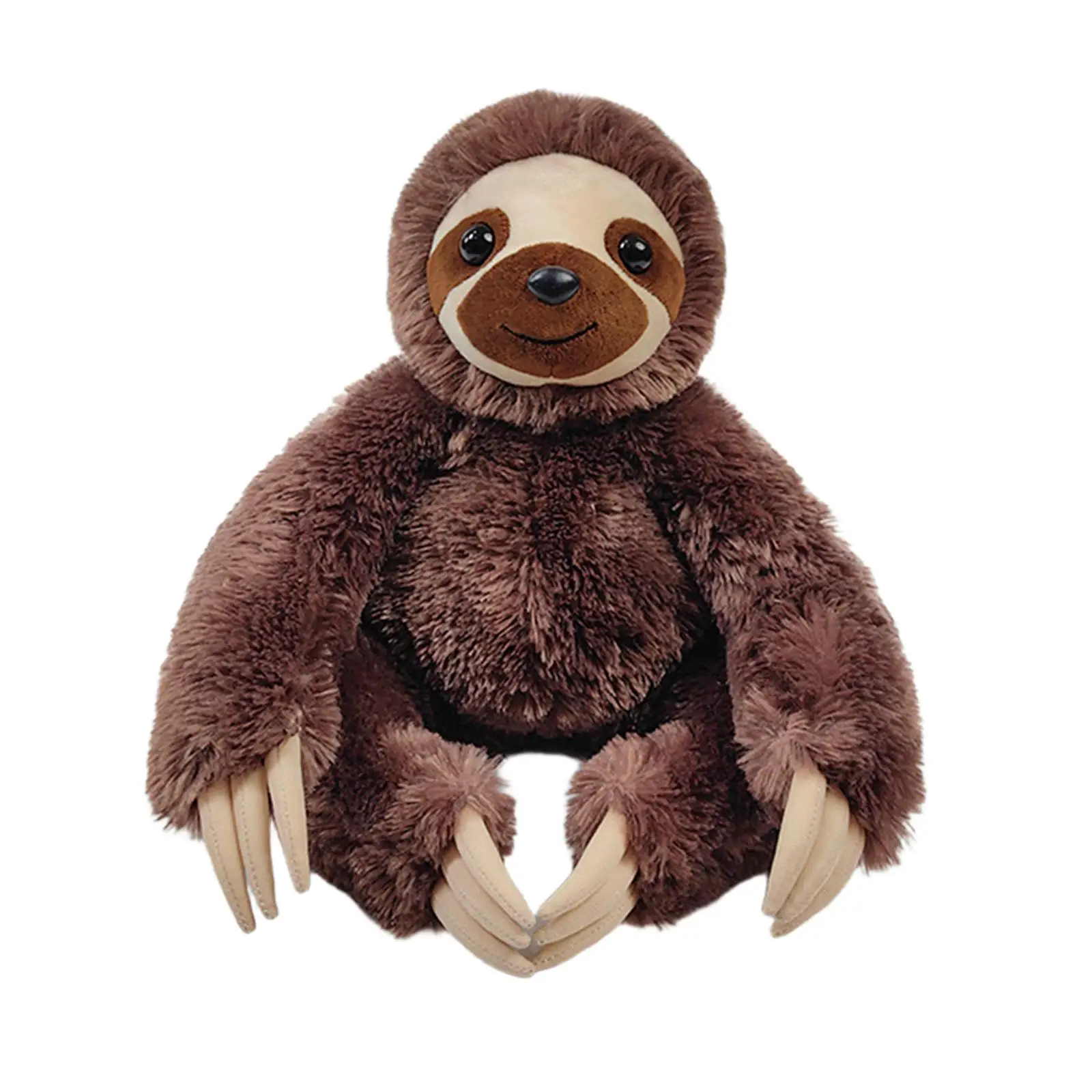 Plush Sloth Doll Handmade Decorative 38cm for Thanksgiving New Year Gift