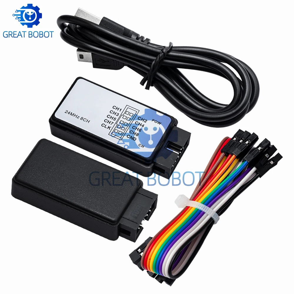 مصحح الأخطاء USB BS - 24 ميجا هرتز، 8 - قناة، 24 مترًا/ثانية - تصحيح أخطاء ARM وFPGA