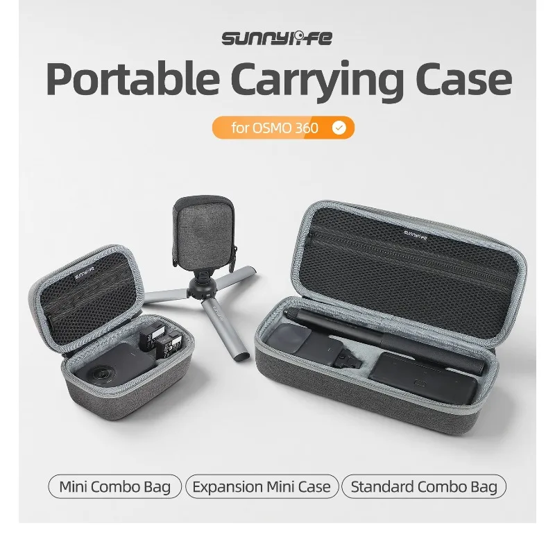 Sunnylife حقيبة التخزين ل DJI OSMO 360 القياسية/ميني/توسيع أكياس مقاومة للخدش المحمولة المنظم صندوق الملحقات #1