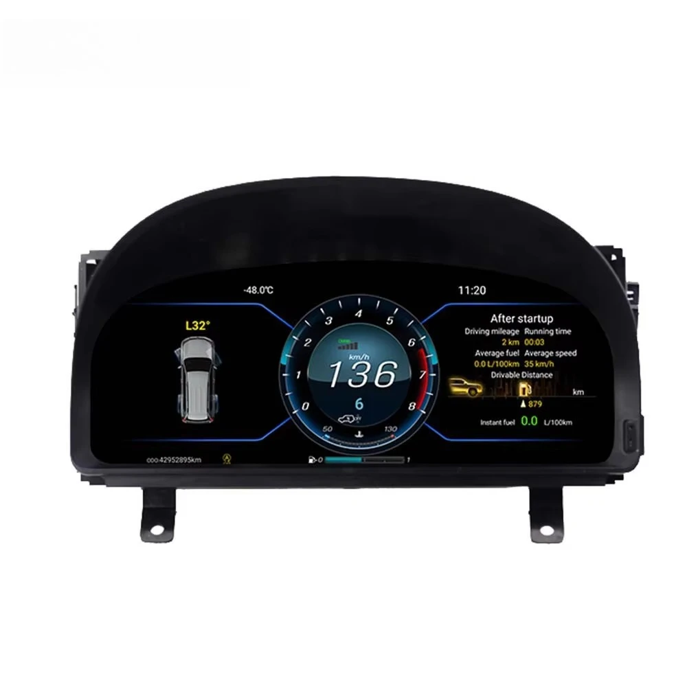 

12.3" LCD Screen Auto Meter Instrument Cockpit Display Alphard 30 Series 2015-2018 Dashboard Digital Cluster