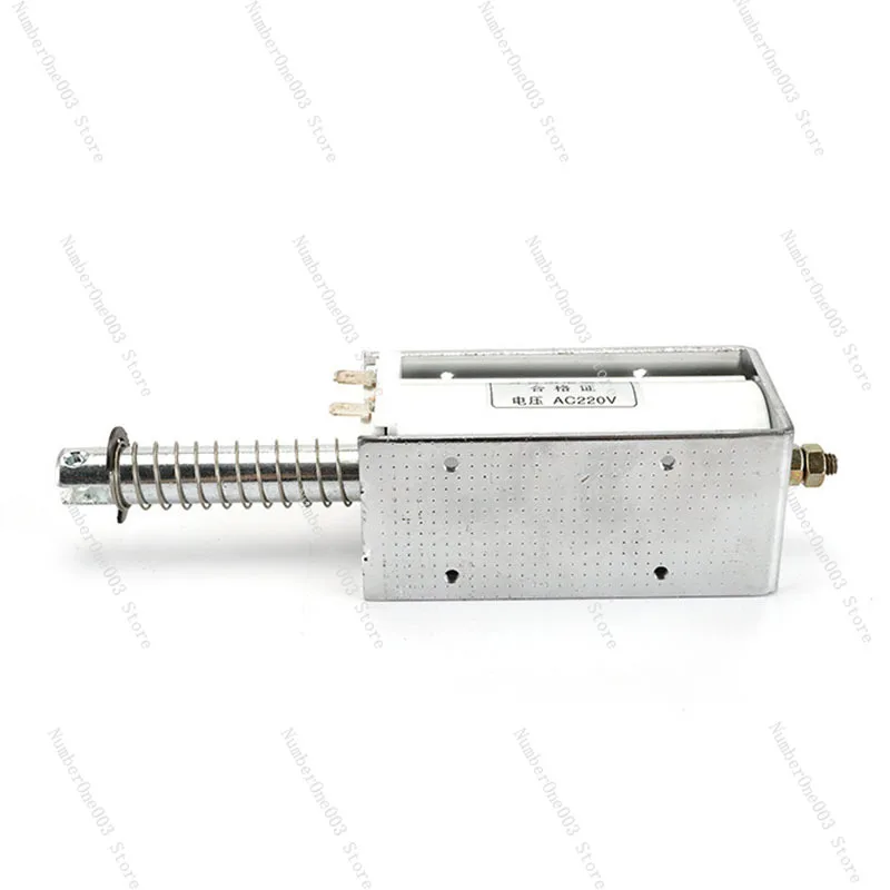 60MM High Thrust Suction 15 KG Push-Pull Electromagnet Open And Close Solenoid 24V 220V Long Stroke