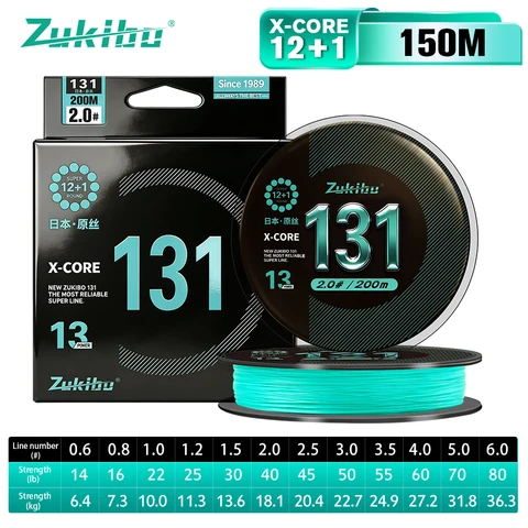 ZUKIBO плетеная леска 131  для морской рыбалки