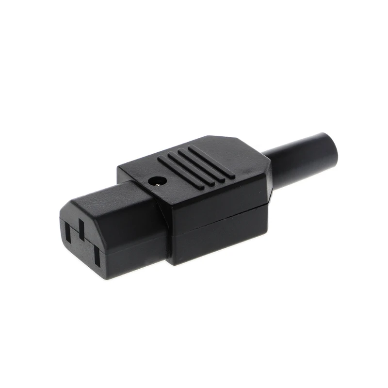 IEC 320 C13 Female Plug Rewirable Power Connector 3 Pin Socket 10A /250V