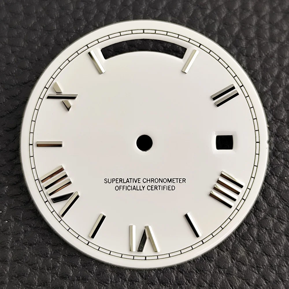 

Циферблат Miyota8285, 31 мм, с римскими цифрами, подходит для корпуса механизма Miyota8285, аксессуары для циферблата 8285.