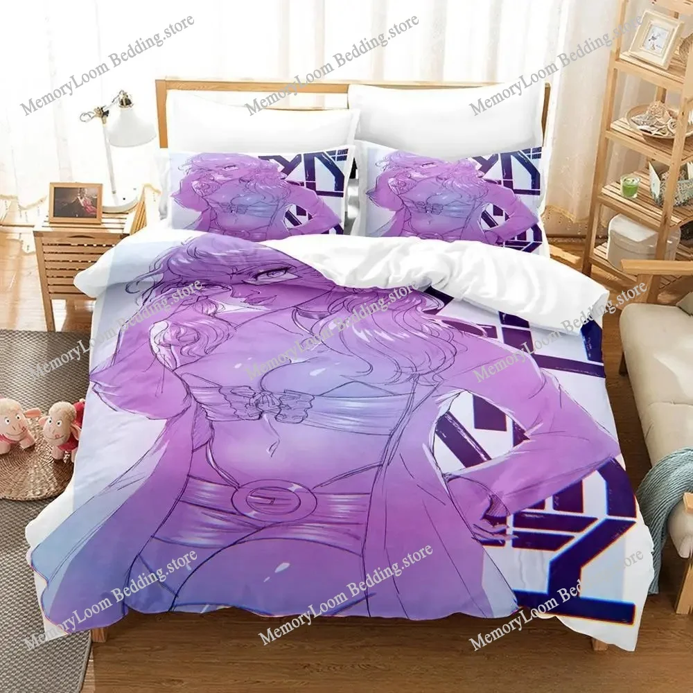 

Akudama Drive Bedding Set Single Twin Full Queen King Size Bed Set Adult Kid Bedroom Duvet cover Sets 3D Anime Bed Sheet Set