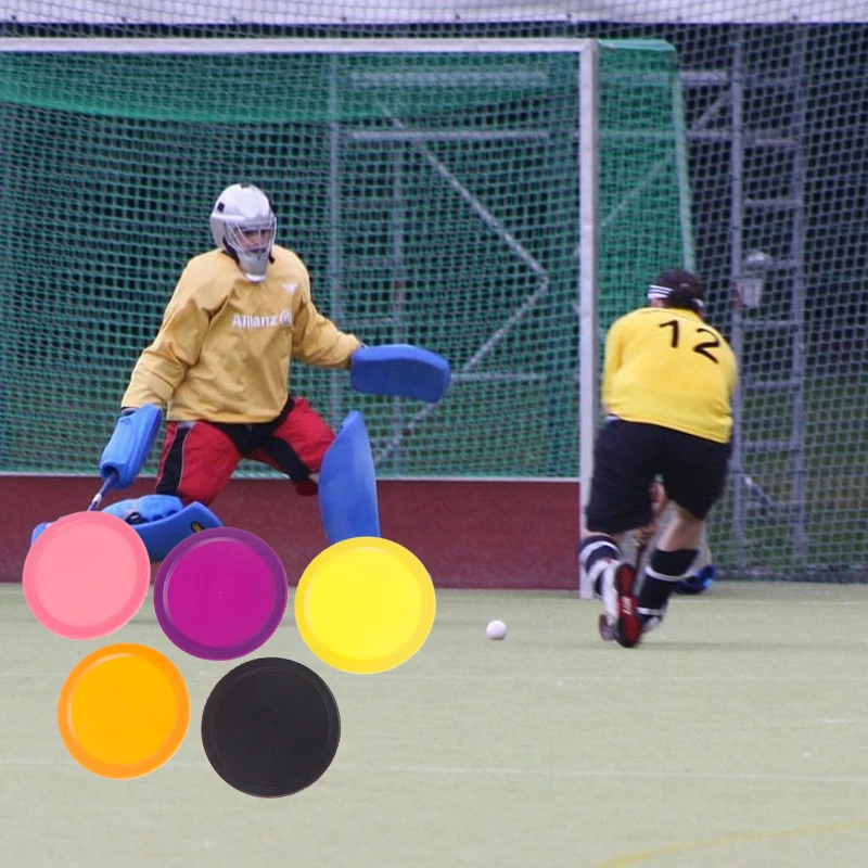 8Pcs 64mm ABS Air Hockey Pucks Air Hockey Children Table Mini Ice Hockey Piece Entertainment Accessories Ball Sport Tools