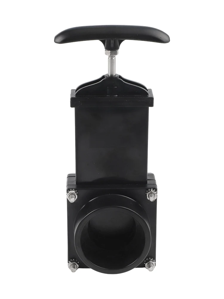 for versatile RV Plumbing Solution 50mm Waste Valve RV Waste Valve Body Compatible With Standard Fittings Heavy-Duty Material
