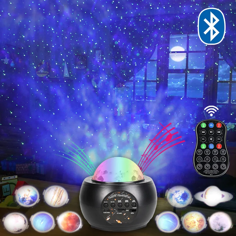 

New charging outdoor app control mini star sky projector colorful induction projector small night light atmosphere light