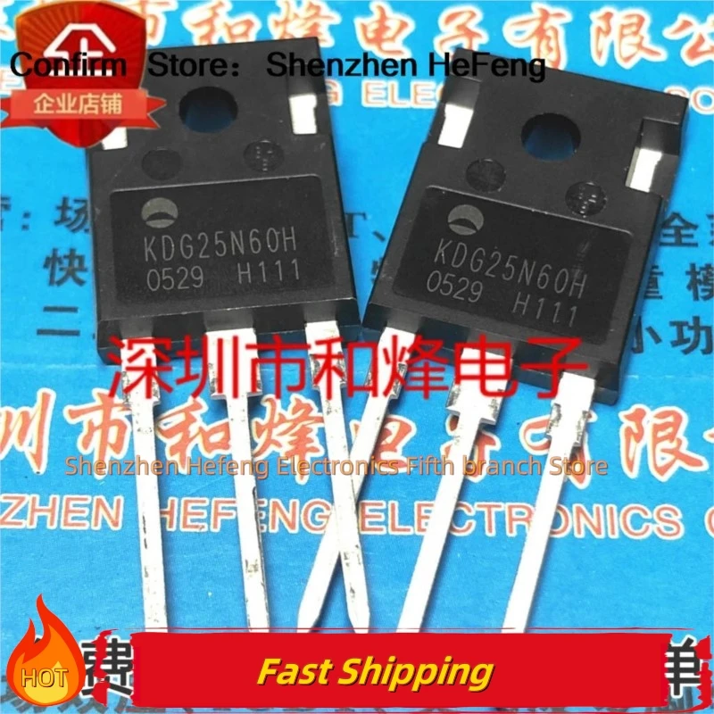 

10PCS/LOT KDG25N60H TO-247 MOS25A 600VTransistors Quality