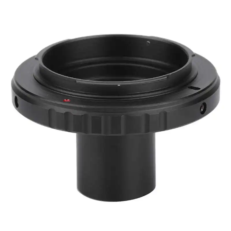 Anneau adaptateur en alliage d'aluminium pour oculaire de microscope à monture T de 23,2 mm, compatible avec le boîtier d'appareil photo reflex Nikon AI