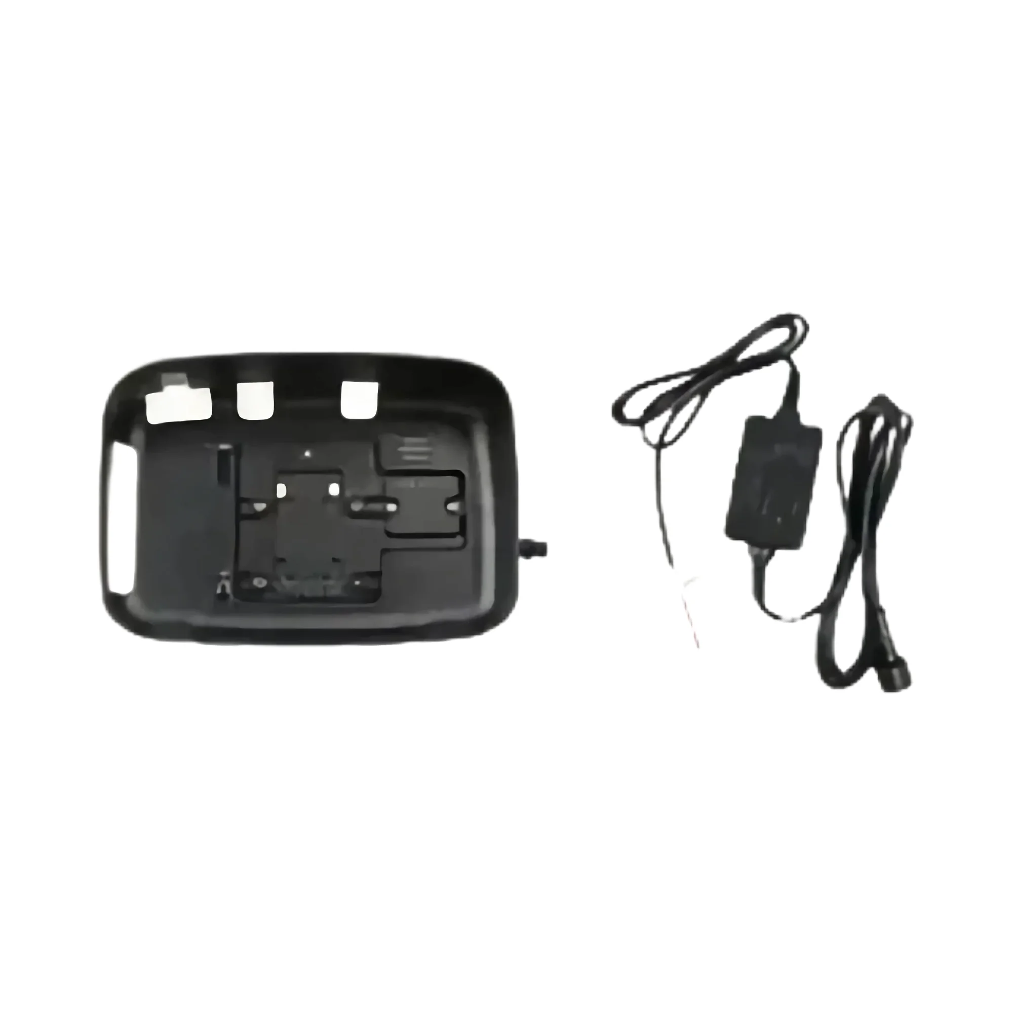 

Accessory housing and power cord for 5-inch motorcycle CARPLAY navigator