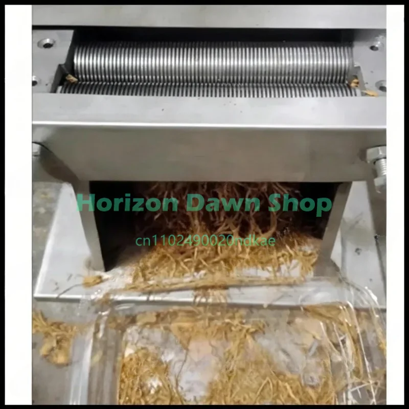 Tobacco Leaf Shredder Machine 0.7mm 1mm Tabletop Tangerine Peel Chopping Machine Herbal Cutting Shredding Machine
