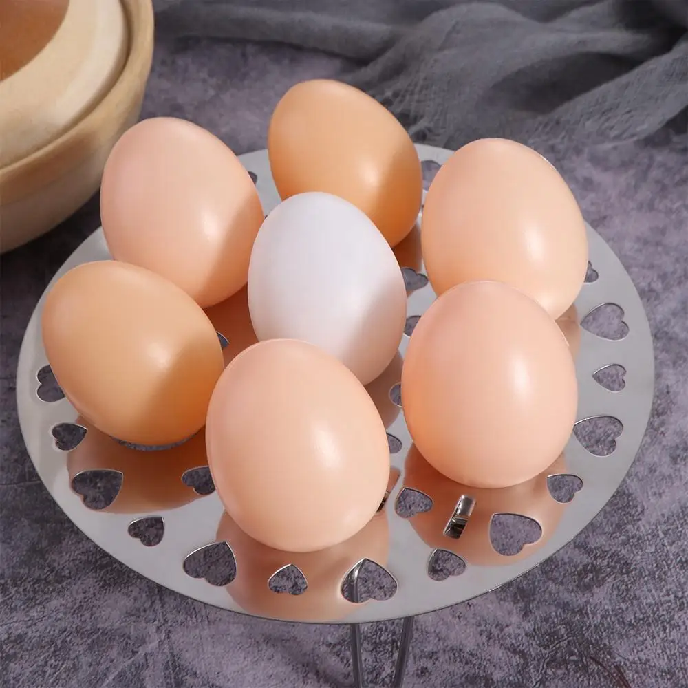 Stainless Steel Steamed Egg Rack High Foot Multifunctional Steamer Basket Durable Universal Egg Steamer Dumplings