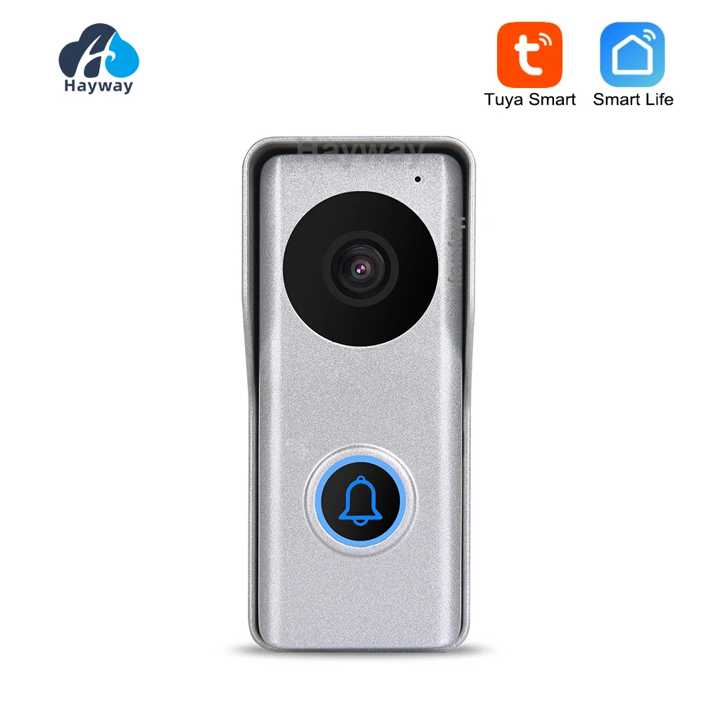 Tuya 7 Inche IPS Touch Screen Smart Home Video Intercom System WiFi Door Entry Phone Access with 1080P 110° FHD Doorbell Camera