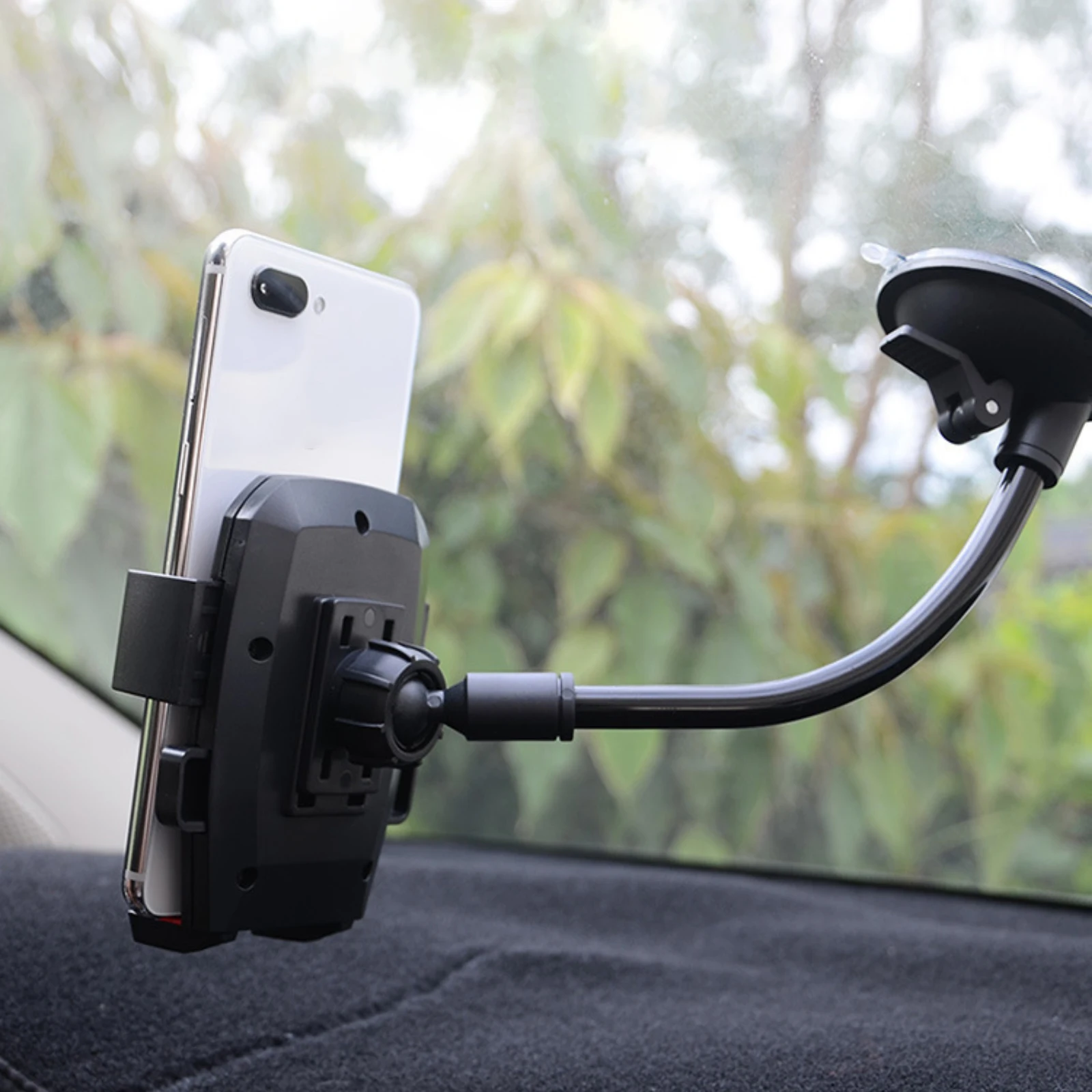 

Портативный автомобильный шланг для лобового стекла, автоматический замок, автомобильный держатель для телефона, автомобильный фиксированный навигационный держатель для мобильного телефона