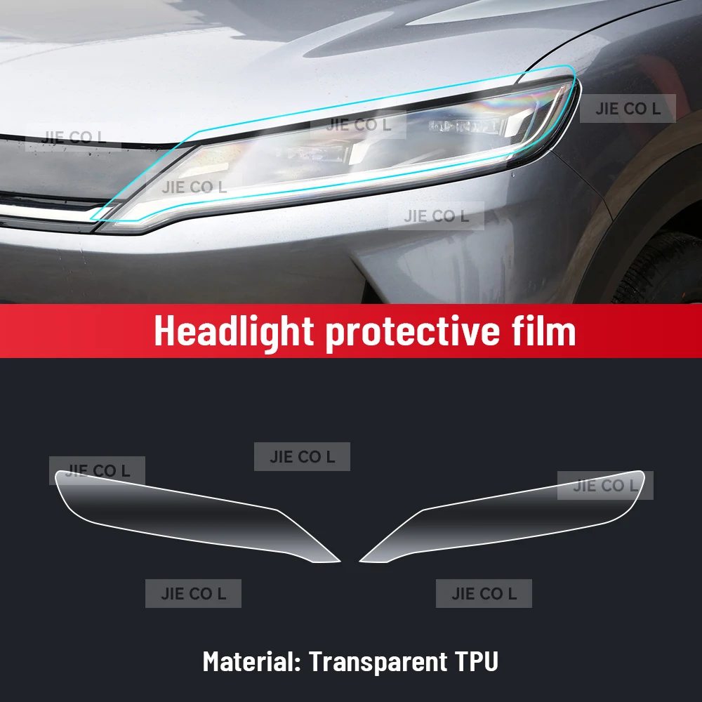 Anti-scratch Car Interior Center Console Media Dashboard Navigation TPU Protector Film For BYD YUAN UP 2024 2025 Accessories
