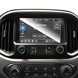 Car Navigation Screen Protector Tempered Glass Film Fits For Chevrolet Colorado Silverado Cruze Corvette Auto Parts 2017-2020