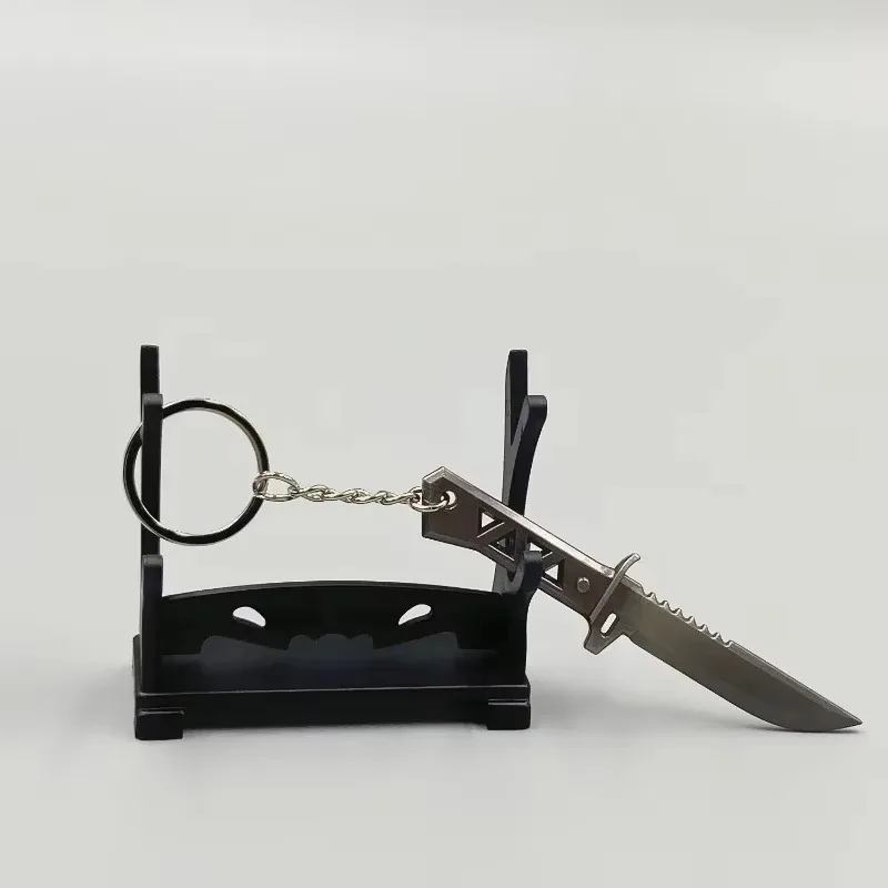 9Cm Valorant Xenohunter Melee Wapen Sleutelhanger Model Accessorie Delicate Reaver Metalen Zwaard Ambachten Collecties Poppen Geschenken Speelgoed