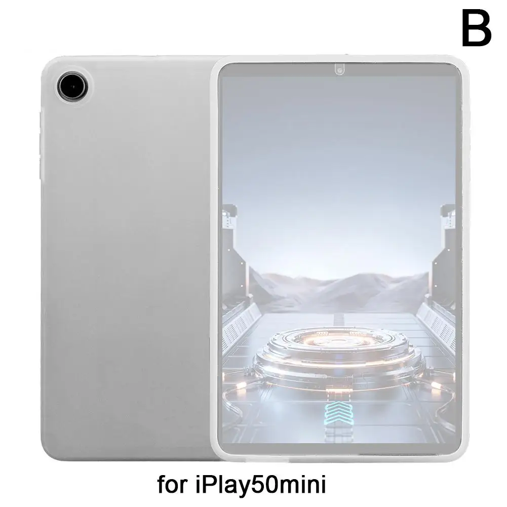 Ultra Thin Protective Case For Tablets  Applicable ALLDOCUBE IPlay50 Mini Protective Case  Clear Water Soft Cover