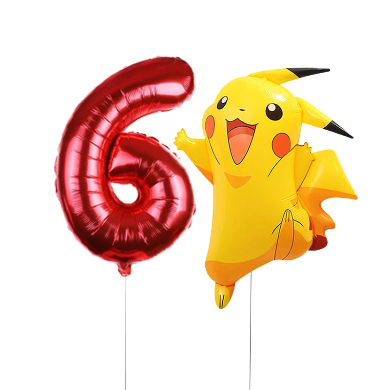 Liebliches Pikachu-Themen-Party-Ballonset Geburtstags-Dekorations-Ballonkit Party-Geschenke für Kinder – Detail 26