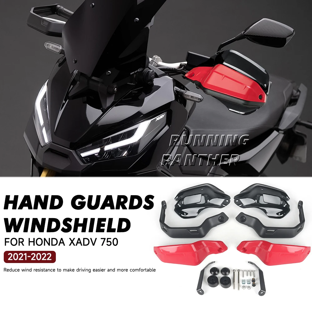 

Motorcycle Accessories For Honda XADV 750 2021-2022 Handguard Windshield Extensions Handlebar Protector Handle New