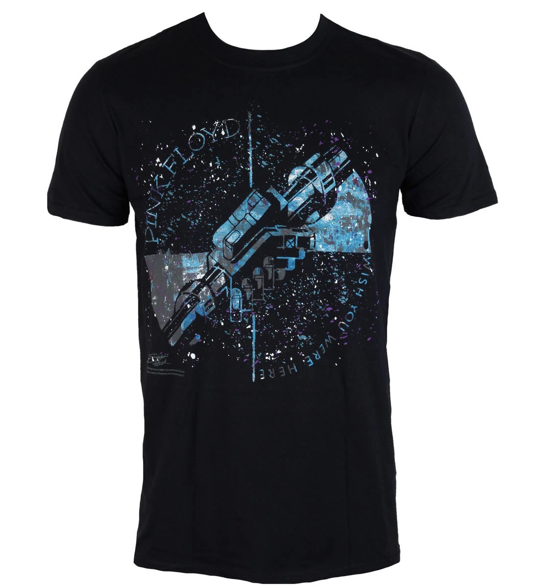 Retro Pink Floyd Graphic Cotton Band T-shirt Unisex Summer Short Sleeve Fashion Brand T-shirt Luxury Casual Vintage Tee