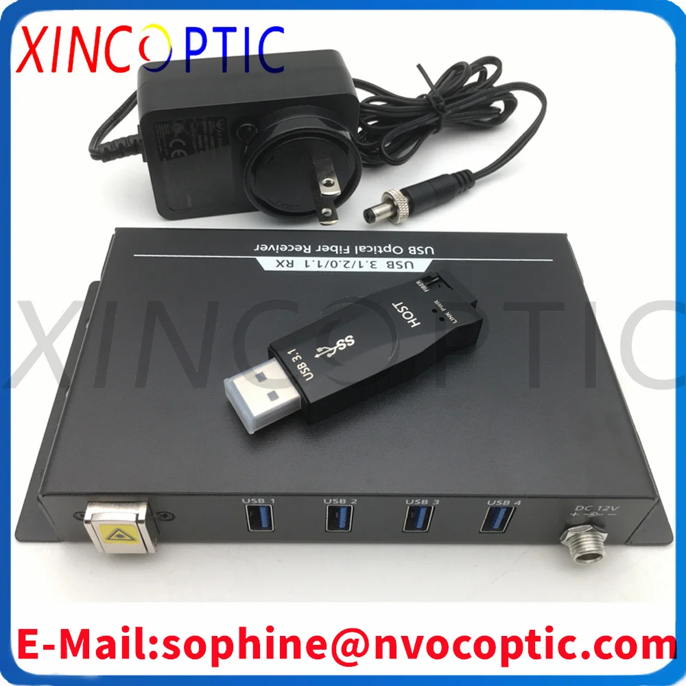 USB301 Fiber Extender No need to install drivers, plug and play Support hot swapping Compatible with USB 3.1 GEN1; USB3.0