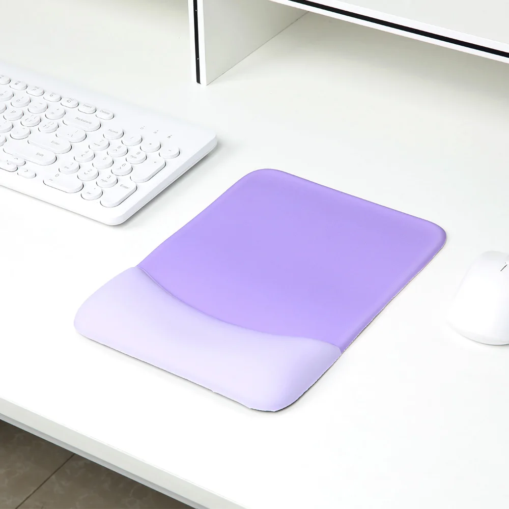 Ergonomic Wrist Rest Mouse Pad,Mousepad with Comfortable Gel Wrist and Non-Slip Base for Computer,Laptop,Office,Home