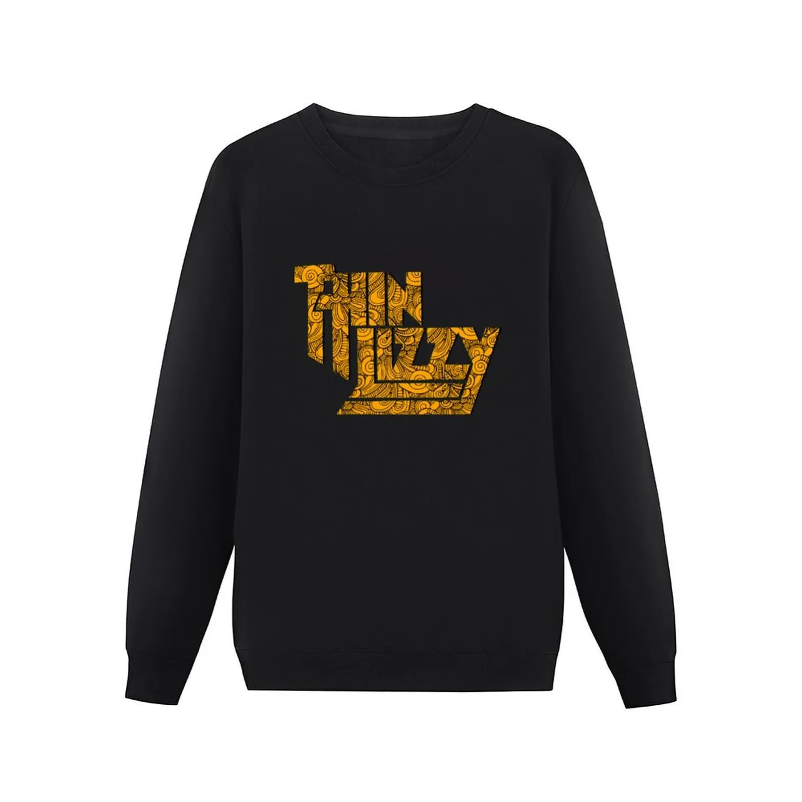 Thin Lizzy text Pullover Hoodie autumn jacket men winter clothes hooded sweatshirts