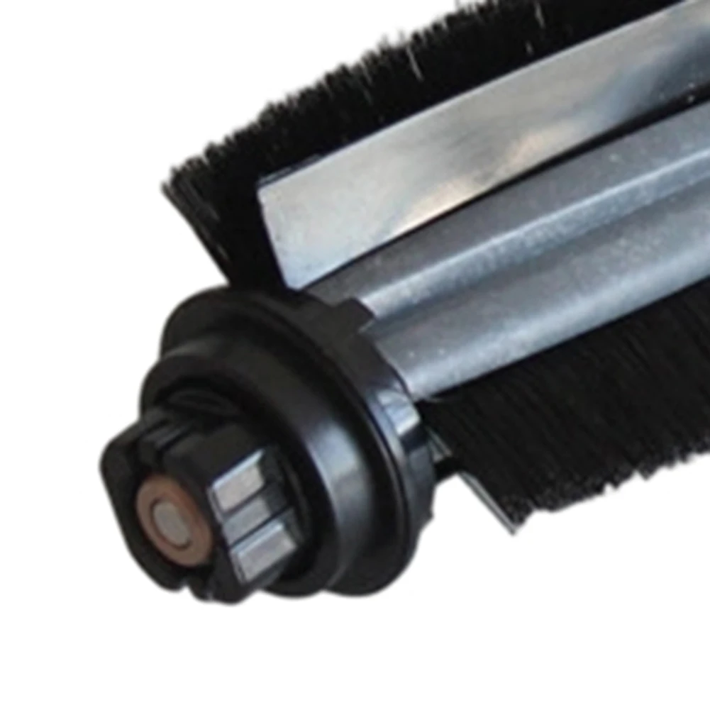 Main Brush with Integrated Cover for YEEDI Mop Station Robot Vacuum Cleaner ABS Plastic Construction and Nylon Bristle Design