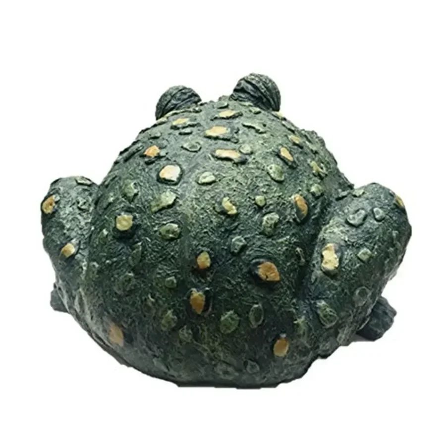 HomeStyles Jumbo Toad Natural Green for outdoor decoration, made of durable polyresin, vibrant natural green color, weather-res