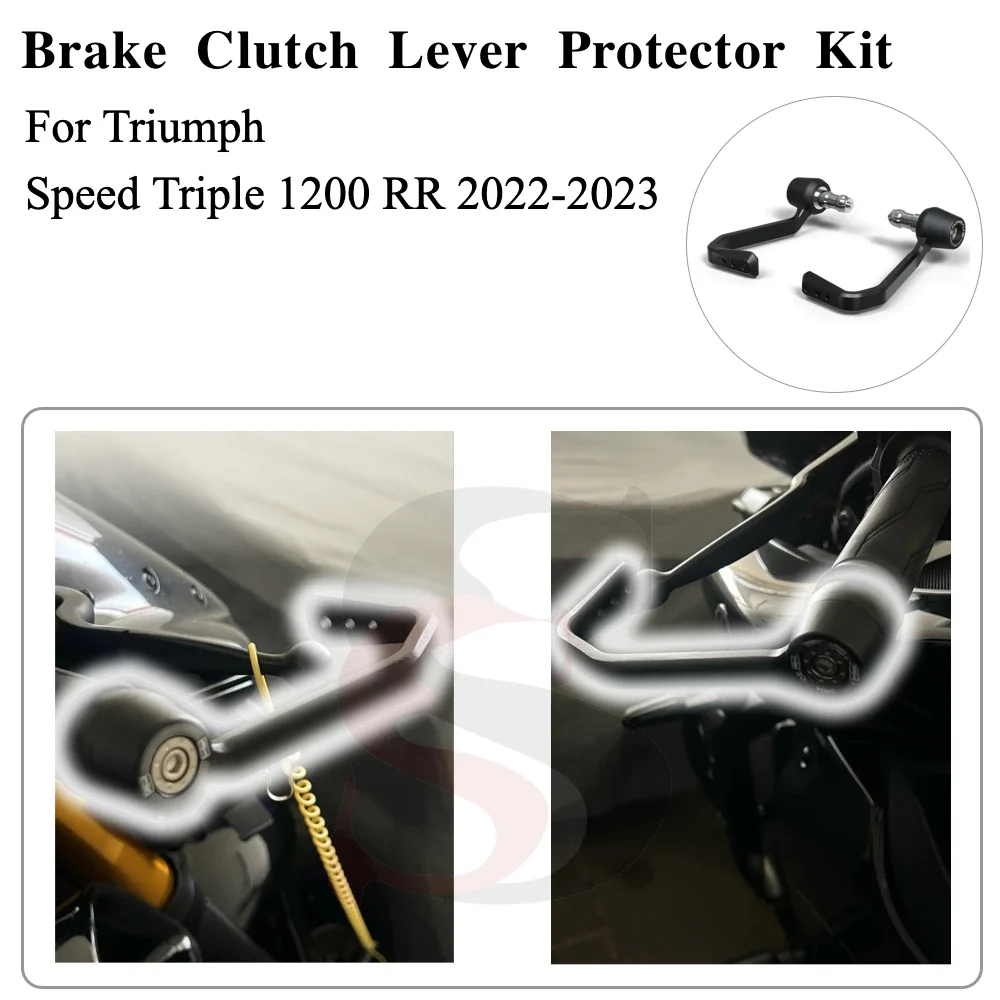 

Motorcycle Brake and Clutch Lever Protector Kit For Triumph Speed Triple 1200 RR Triple1200rr 2022 2023 moto accessories