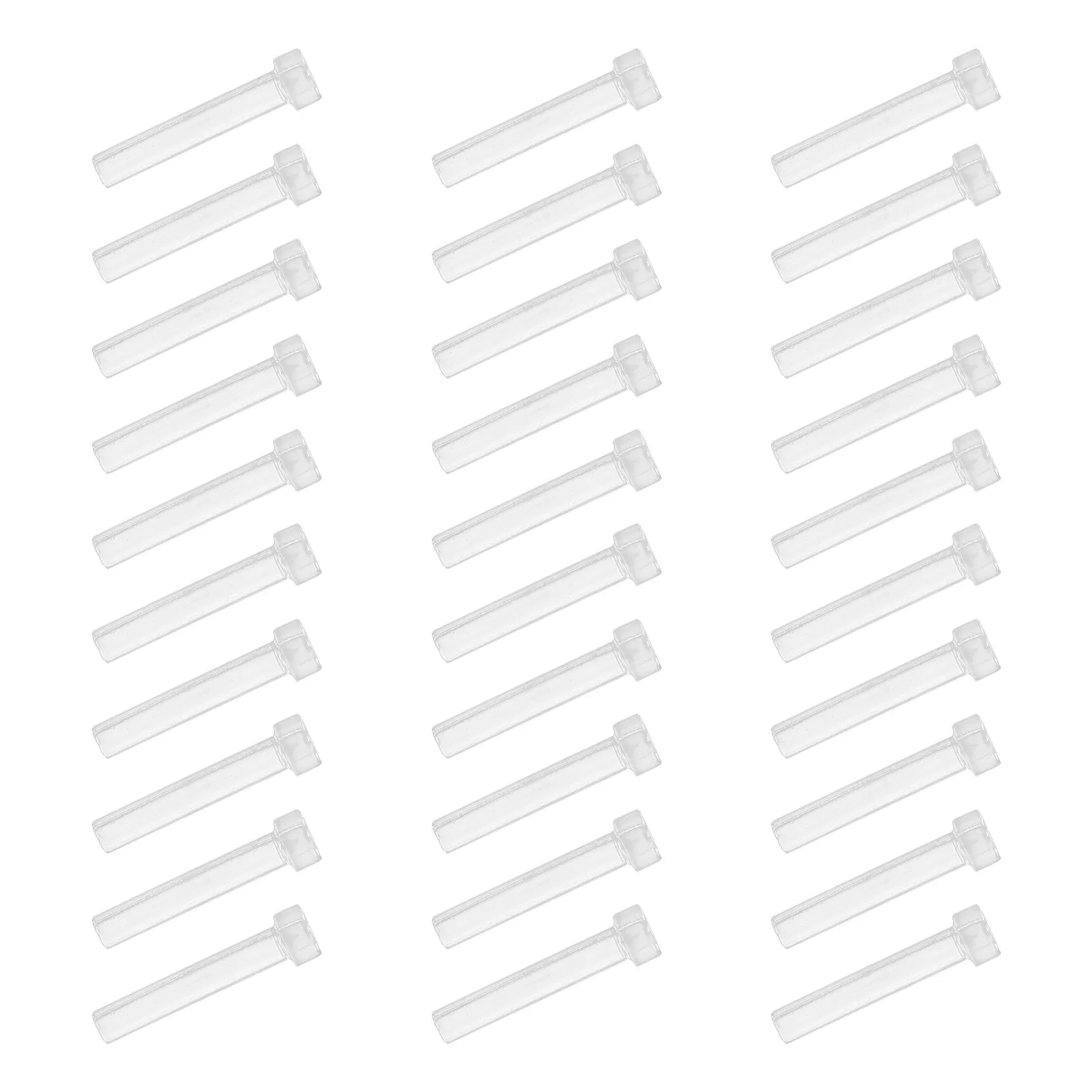 Plastic Sleeve for Earrings Earring Needle Cover Ear Protector for Sensitive Skin Easy to Use Ear Jewelry Accessories