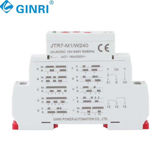 3PCS Multi Function AC/DC12V-240V Timer Relay Automotive Adjustable Timer Electronic