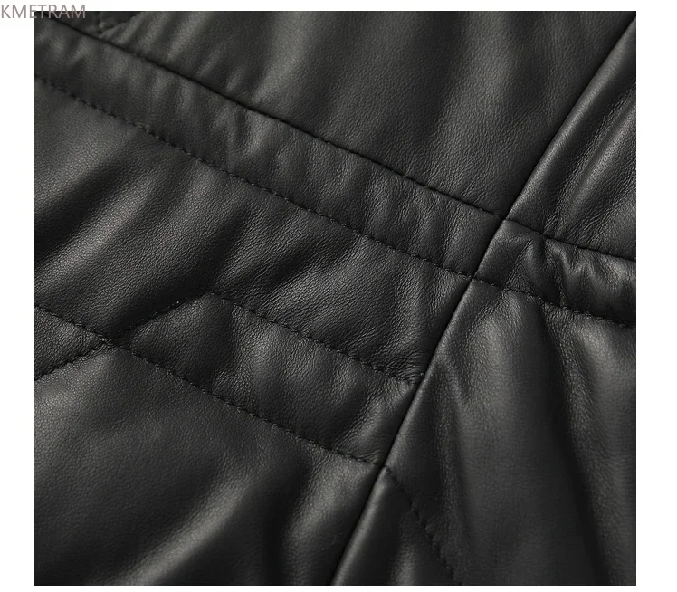 Real Leather Down Jacket Women Winter Genuine Sheepskin Coat Hooded Fox Fur Collar Thickened Leather Jackets Black Down Coats