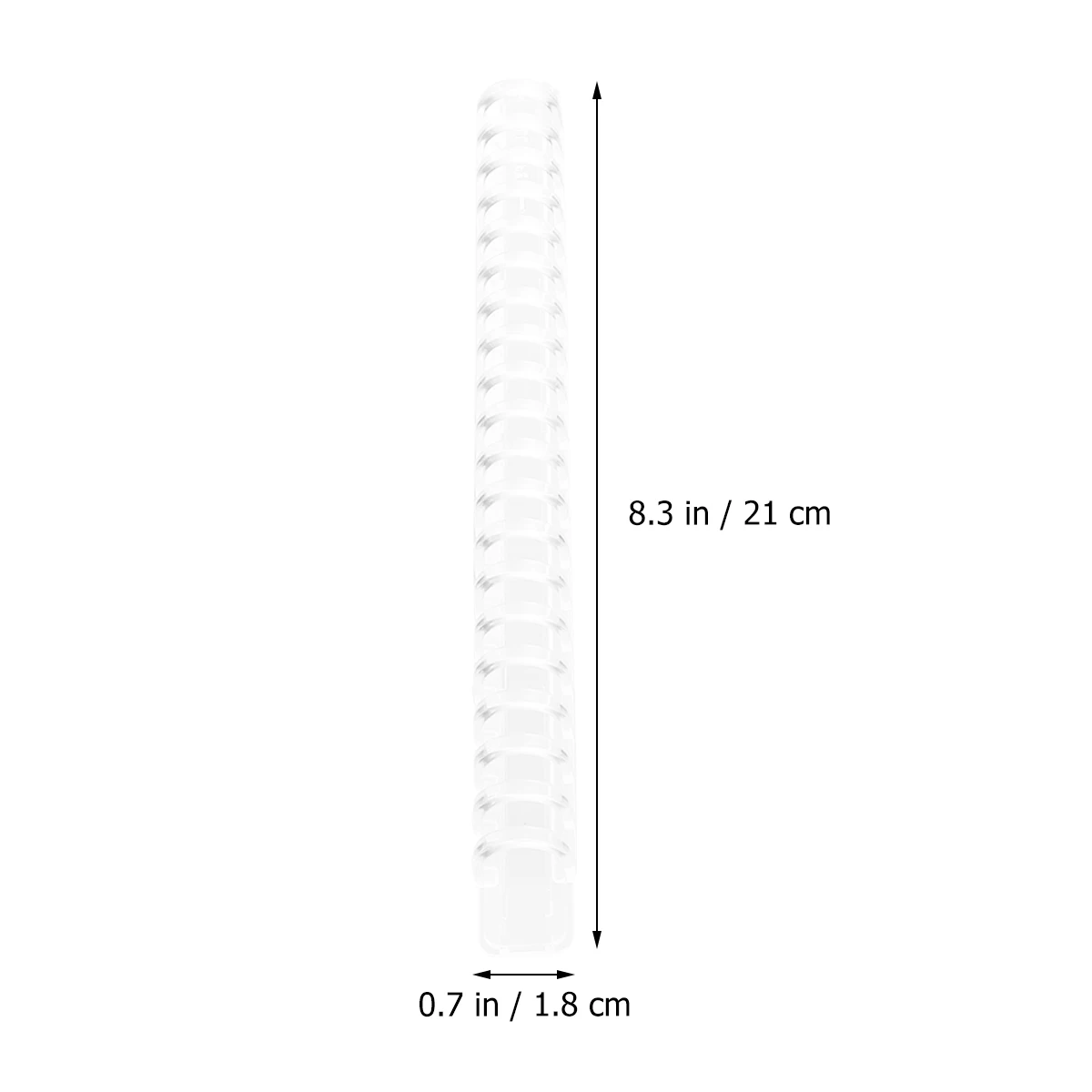 

10pcs Push-pull Binding Strips File Binder Lightweight School Office Business Notebook Loose Leaf Holder Plastic Ring