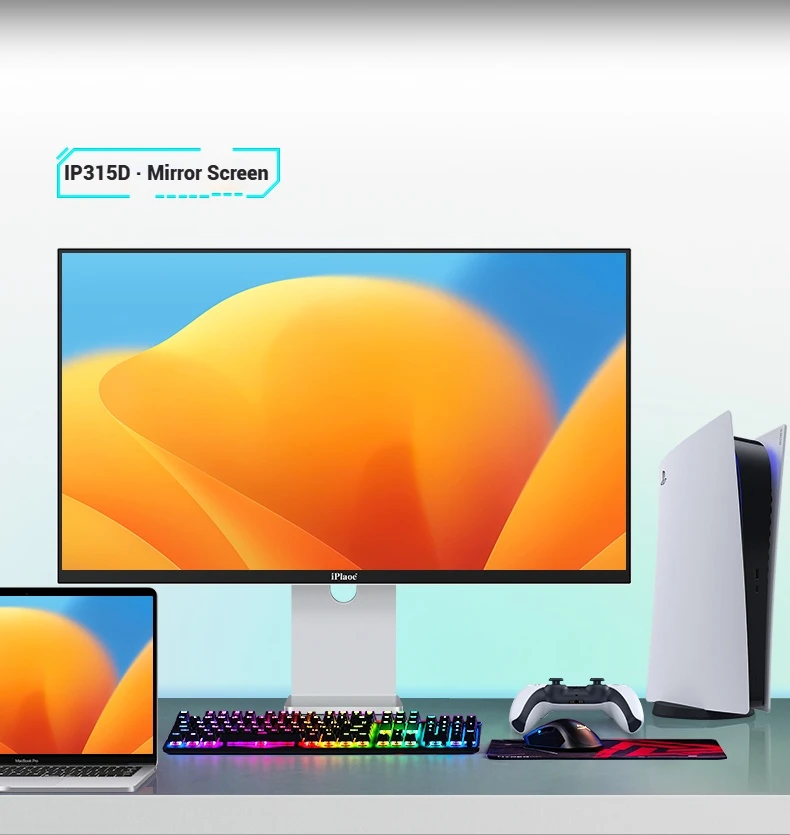 

32" 4K UHD 144Hz Esports Monitor | FAST IPS Panel | VESA Display | 1ms MPRT | Ergonomic Stand Aluminum alloy metal material body