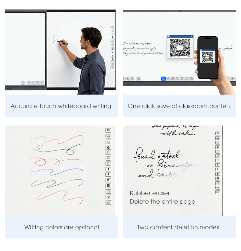 ITATOUCH All-in-One Classroom Teaching Educational Display Smart Nano Touch Interactive Digital Writing Board