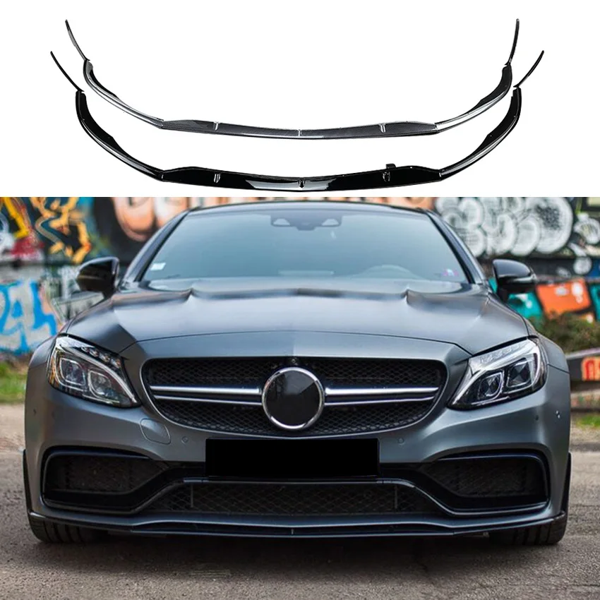 Adecuado Para Mercedes-Benz C Coupe C205 C63 Amg 2015-2022, Alerón Delantero, Modificación De La Faldilla Delantera. — -8%, 4.35€ Coupon, from 49.99€ – 8% descuento – €49.99