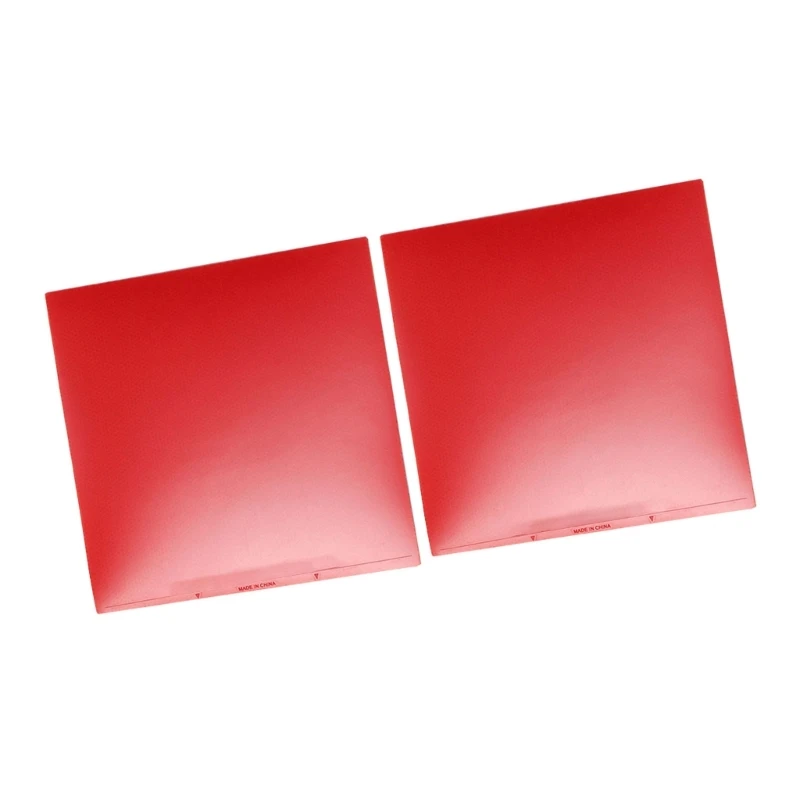 2Pcs Table Tennis Rubber Professional PingPong Sheet Rubber Table Tennis Bat Replacement Rubbers Sheet Enduring 448D