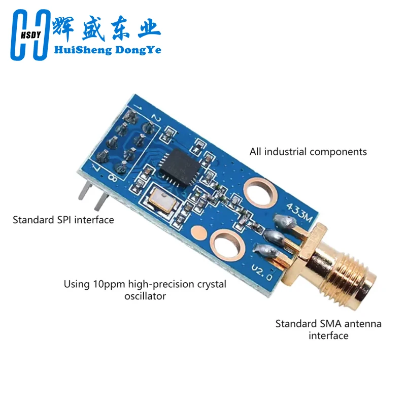 CC1101 Wireless Module With SMA Antenna Wireless Transceiver Module For Arduino 433MHZ