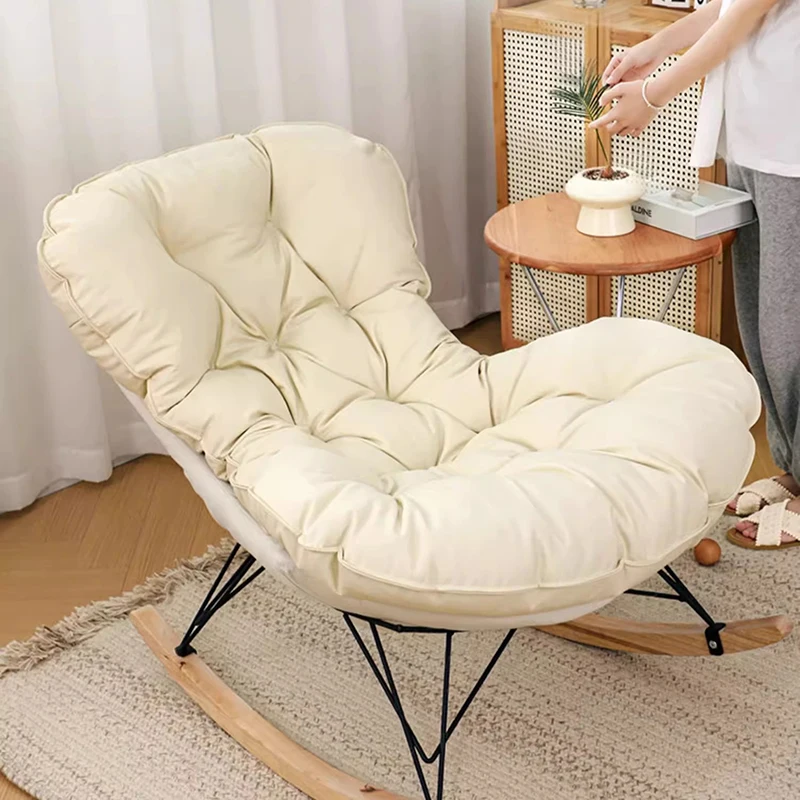 

Rocking Nordic Chairs Apartment Design Luxury Ergonomic Designer Relaxing Lazy Vanity Sofa Arm Cadeira Gamer Furniture Bedroom