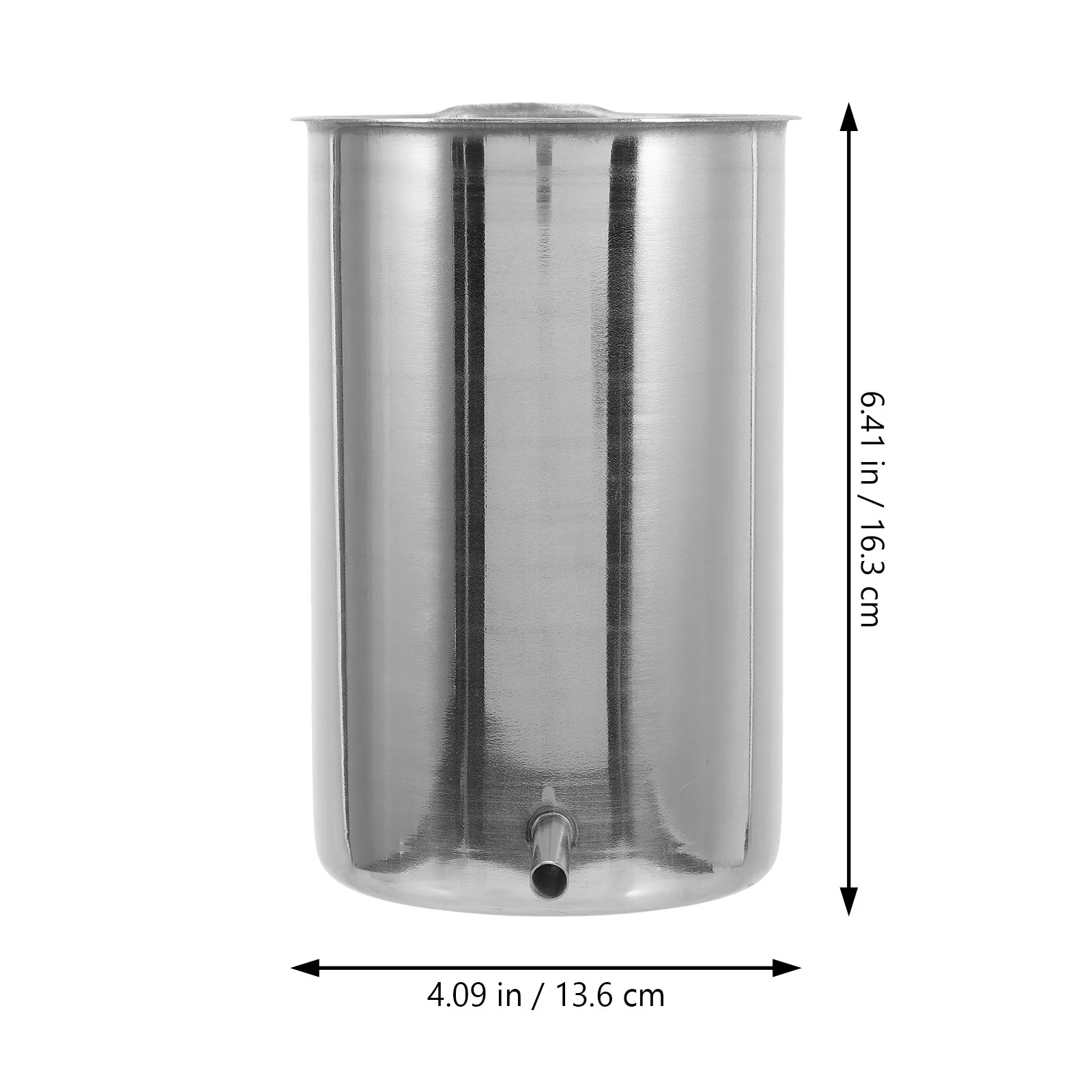 Stainless Steel Bucket Professional Heavy Duty Hanging Metal Cleaning Tool for Home Use Enemas