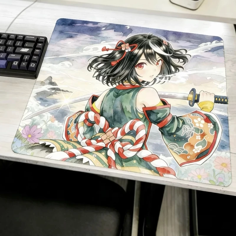 Tempered Glass Replica Mouse Pads Custom Personalised Anime Control Type E-Sports Gaming Mats Desk Pad PC FPS Gaming Mouse Pad