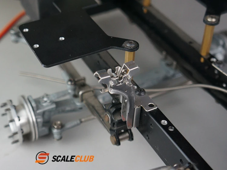 Scaleclub Modell 1/14 Schlepper-Schlammkopf Spezial-Upgrade Simulations-Metallkopf-Schnalle für Tamiya Lesu für Scania Man Actros – Detail 7