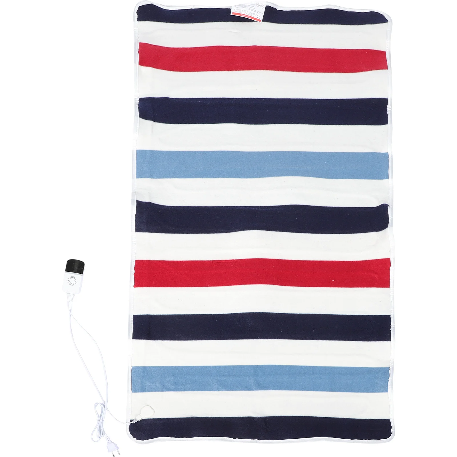 

Large Electric Heated Blanket Soft Fleece Heating Throw Mat Dual Spiral Heating Wire Overheat Overvoltage Short Circuit